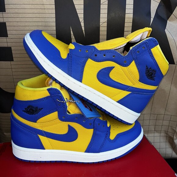 NEW Nike Air Jordan 1 Retro High OG Reverse Laney FD2596-700 Women Size 6 - Picture 2 of 9